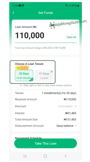 How to Get Opay Loan for the First Time on Your iPhone/Android Opay Loan Tenure